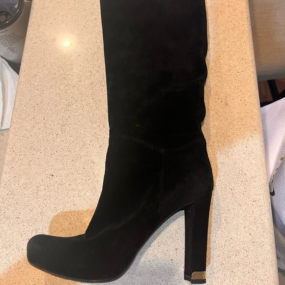 Louis Vuitton Tall Suede Boots - Picture 2 of 2